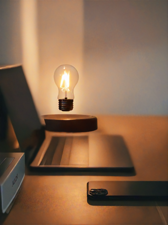 Magnetic Floating LED Bulb Lamp